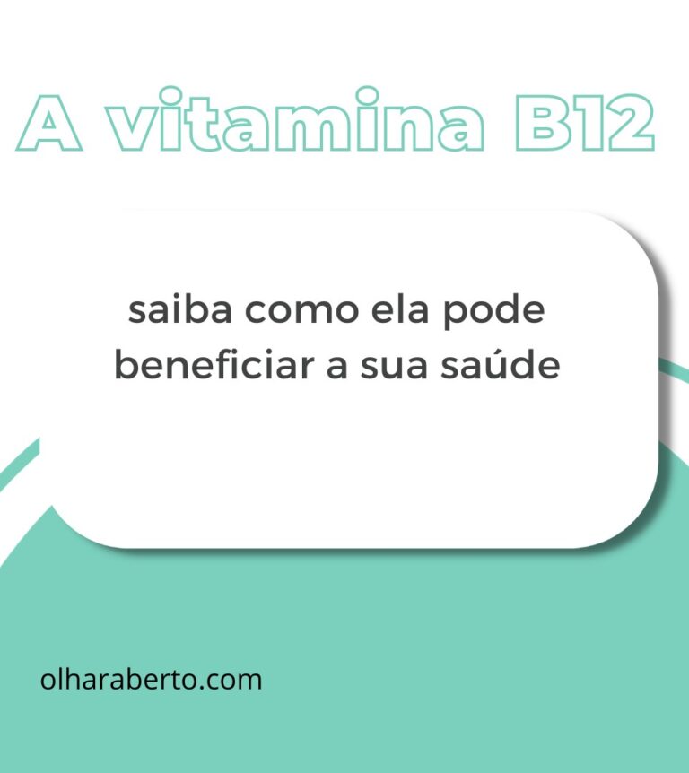 Read more about the article A vitamina B12: saiba como ela pode beneficiar a sua saúde