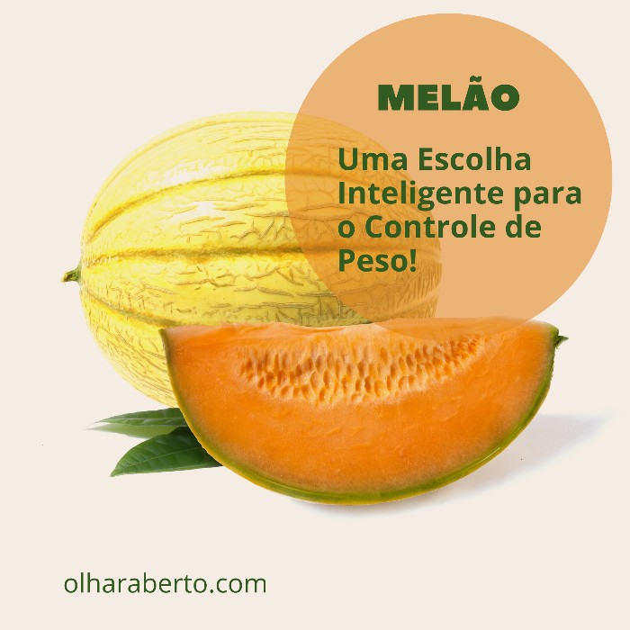 You are currently viewing Melão: Uma Escolha Inteligente para o Controle de Peso!