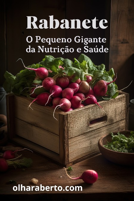 Read more about the article Rabanete: O Pequeno Gigante da Nutrição e Saúde