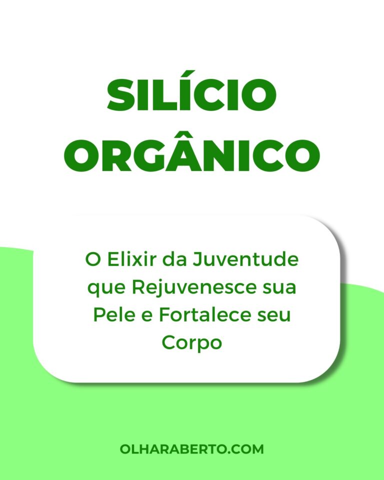 Read more about the article Silício Orgânico: O Elixir da Juventude que Rejuvenesce sua Pele e Fortalece seu Corpo