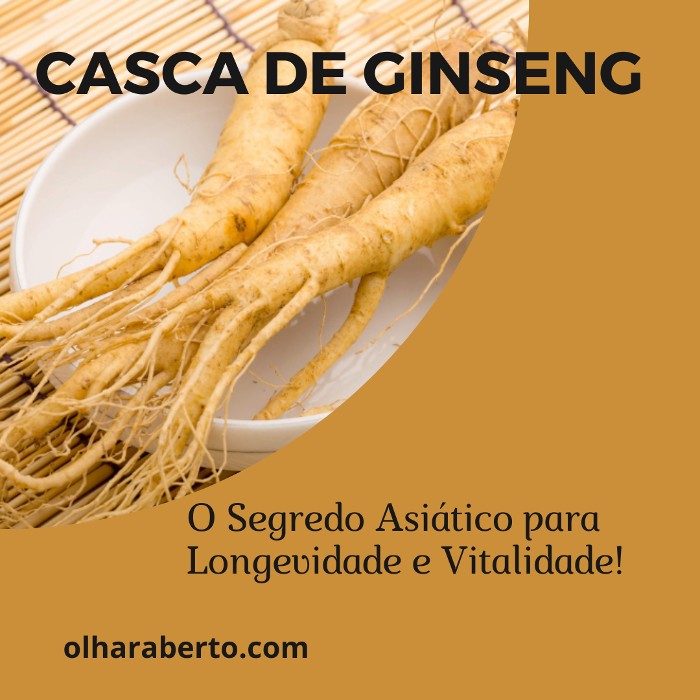 You are currently viewing Casca de Ginseng: O Segredo Asiático para Longevidade e Vitalidade!