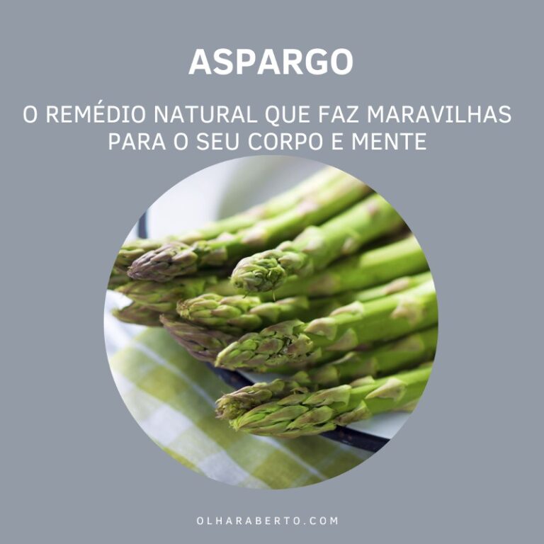 Read more about the article Aspargo: O Remédio Natural que Faz Maravilhas para o seu Corpo e Mente