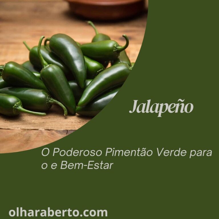 Read more about the article Jalapeño: O Poderoso Pimentão Verde para o e Bem-Estar