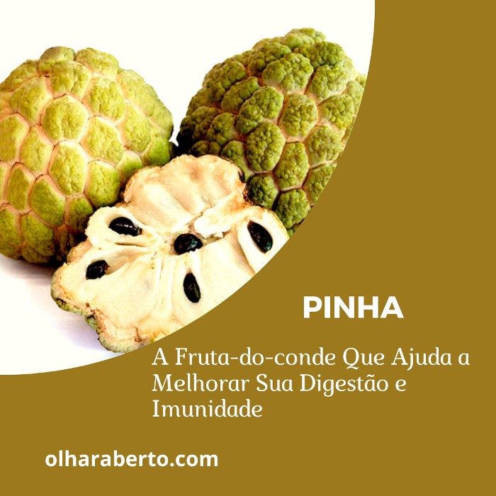 Read more about the article Pinha: A Fruta-do-conde Que Ajuda a Melhorar Sua Digestão e Imunidade