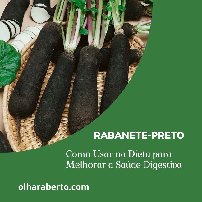 You are currently viewing Rabanete-Preto: Como Usar na Dieta para Melhorar a Saúde Digestiva