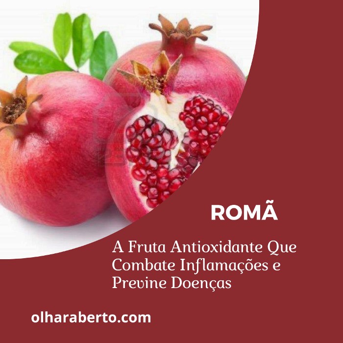 Read more about the article Romã: A Fruta Antioxidante Que Combate Inflamações e Previne Doenças