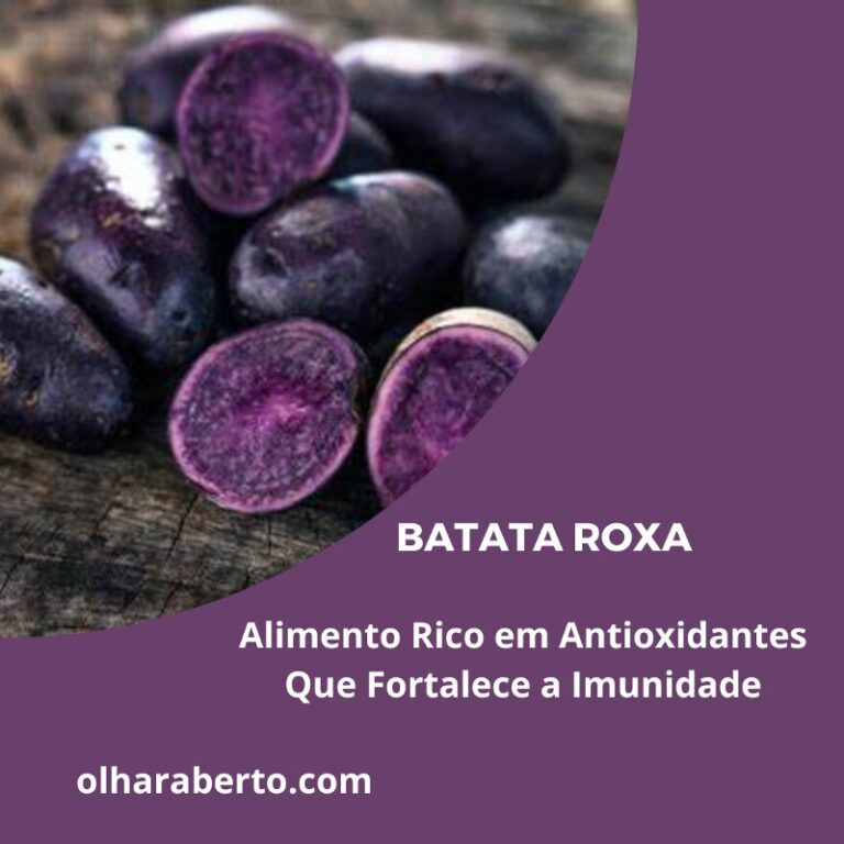 Read more about the article Batata Roxa: Alimento Rico em Antioxidantes Que Fortalece a Imunidade