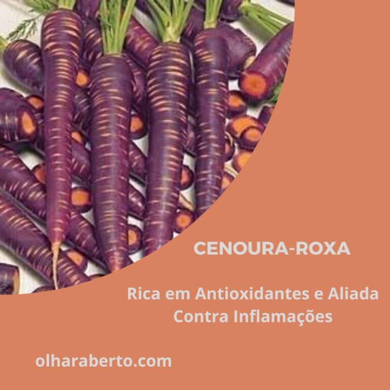 Read more about the article Cenoura-roxa: Rica em Antioxidantes e Aliada Contra Inflamações