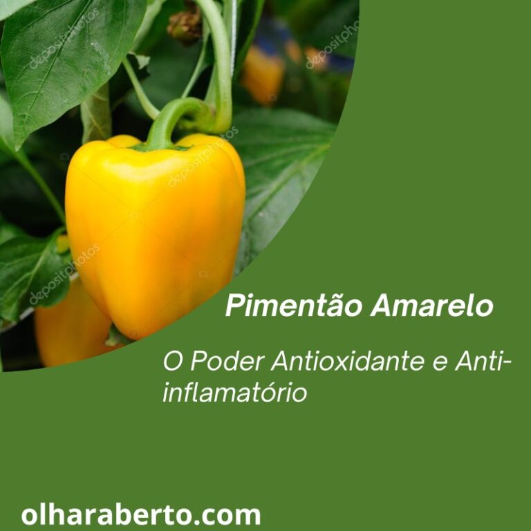 Read more about the article Pimentão Amarelo: O Poder Antioxidante e Anti-inflamatório