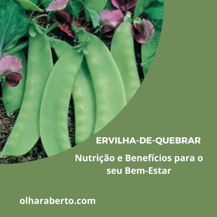 Read more about the article Ervilha-de-quebrar: Nutrição e Benefícios para o seu Bem-Estar