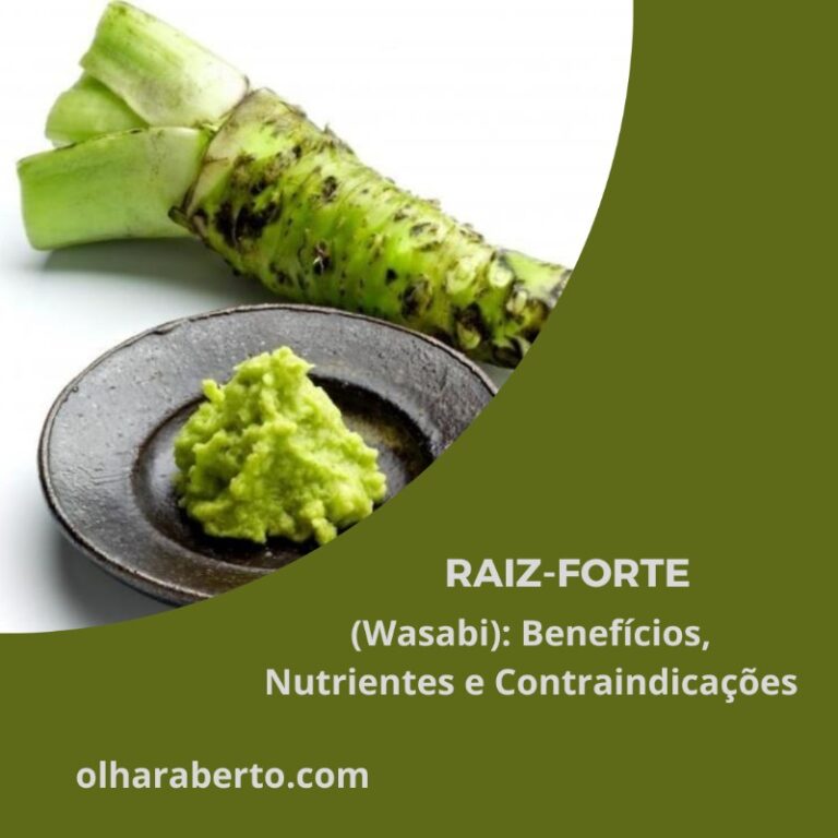 Read more about the article Raiz-Forte (Wasabi): Benefícios, Nutrientes e Contraindicações