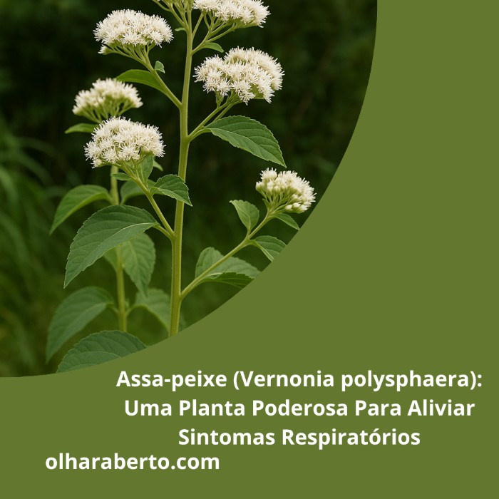 Read more about the article Assa-peixe (Vernonia polysphaera): Uma Planta Poderosa Para Aliviar Sintomas Respiratórios