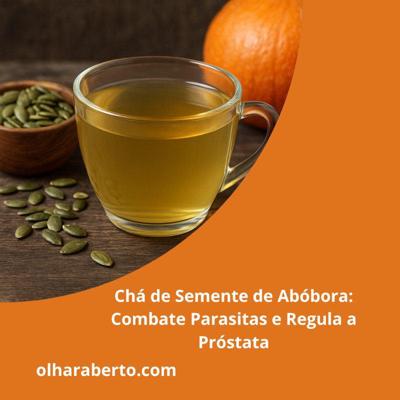 You are currently viewing Chá de Semente de Abóbora: Combate Parasitas e Regula a Próstata