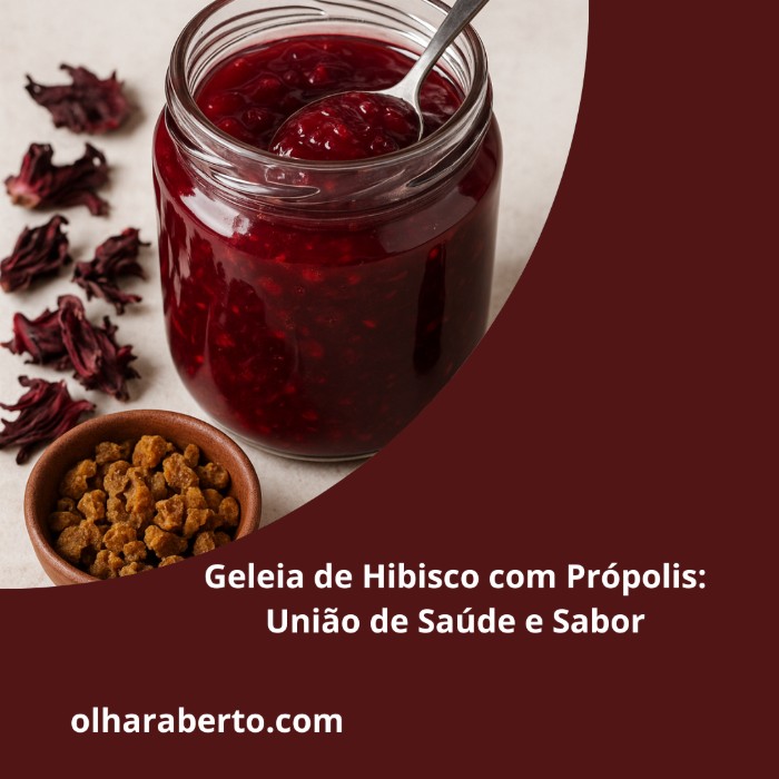 Read more about the article Geleia de Hibisco com Própolis: União de Saúde e Sabor