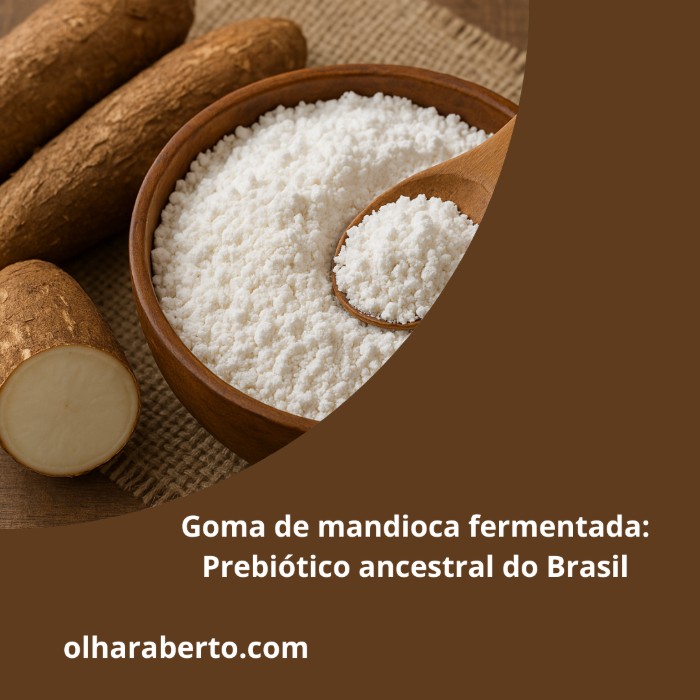 Read more about the article Goma de mandioca fermentada: Prebiótico ancestral do Brasil