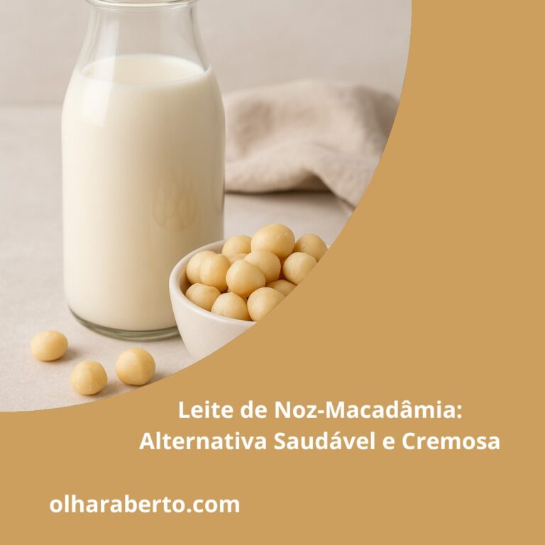 Read more about the article Leite de Noz-Macadâmia: Alternativa Saudável e Cremosa
