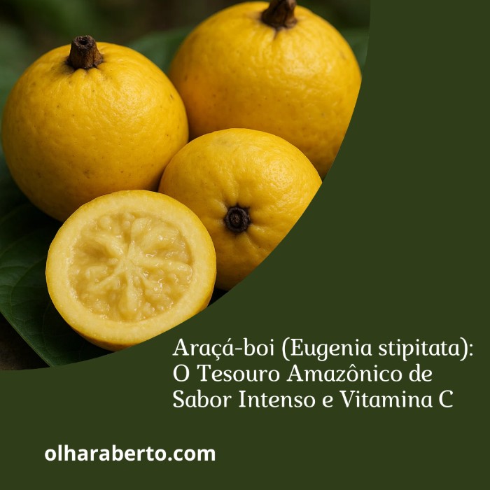Read more about the article Araçá-boi (Eugenia stipitata): O Tesouro Amazônico de Sabor Intenso e Vitamina C