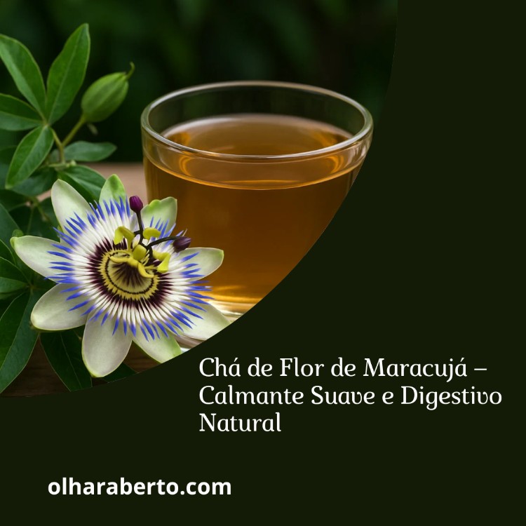 Read more about the article Chá de Flor de Maracujá – Calmante Suave e Digestivo Natural