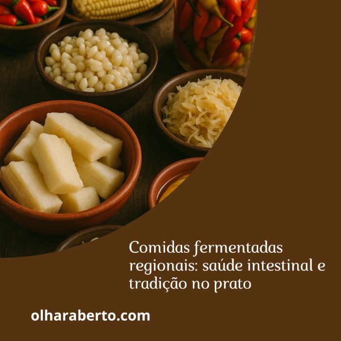 Read more about the article Comidas fermentadas regionais: saúde intestinal e tradição no prato