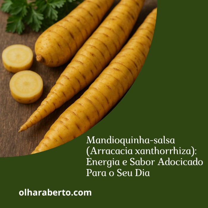 Read more about the article Mandioquinha-salsa (Arracacia xanthorrhiza): Energia e Sabor Adocicado Para o Seu Dia