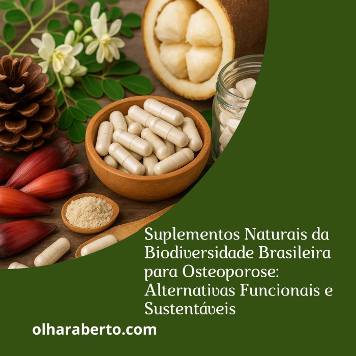Read more about the article Suplementos Naturais da Biodiversidade Brasileira para Osteoporose: Alternativas Funcionais e Sustentáveis
