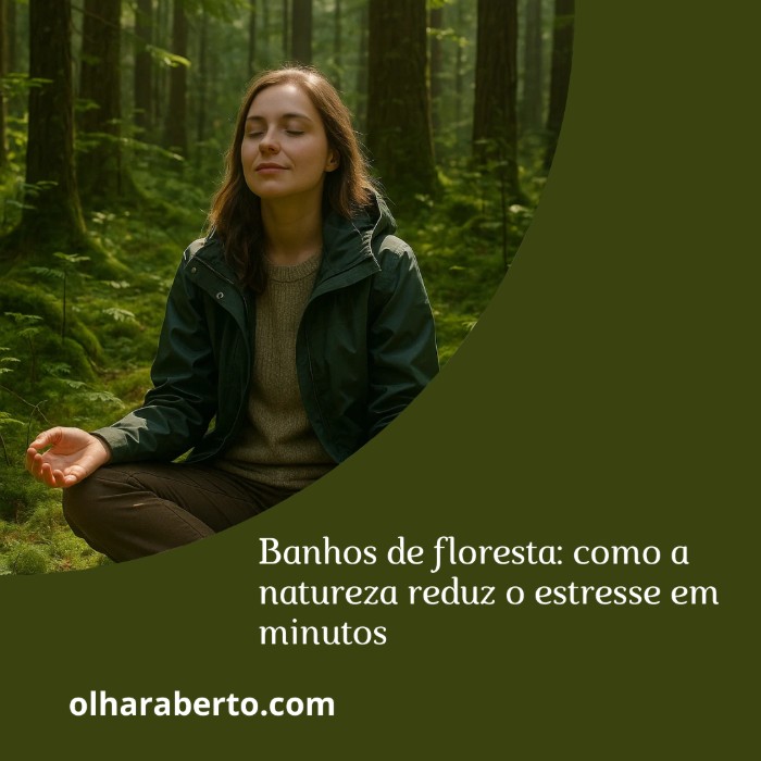 Read more about the article Banhos de floresta: como a natureza reduz o estresse em minutos