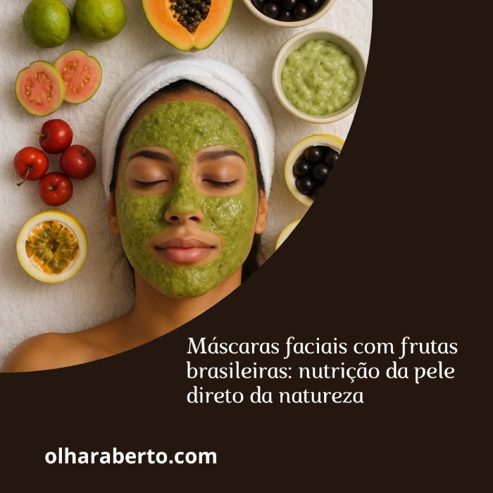 Read more about the article Máscaras faciais com frutas brasileiras: nutrição da pele direto da natureza
