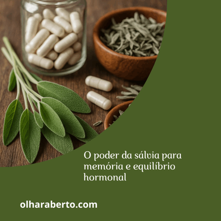 Read more about the article O poder da sálvia para memória e equilíbrio hormonal