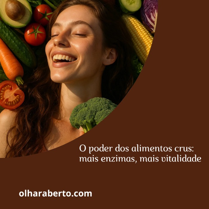 Read more about the article O poder dos alimentos crus: mais enzimas, mais vitalidade