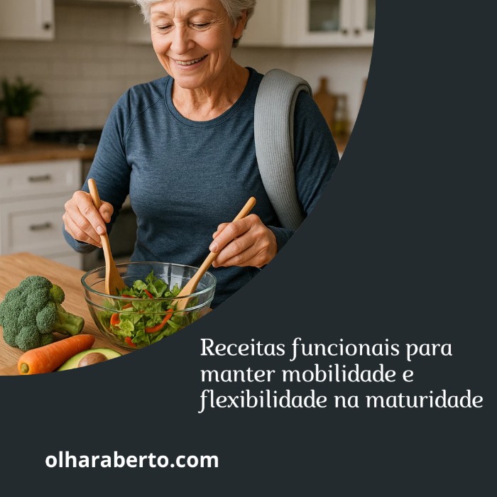 Read more about the article Receitas funcionais para manter mobilidade e flexibilidade na maturidade