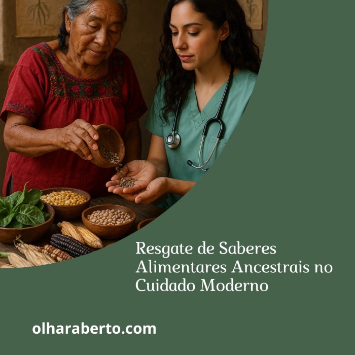 Read more about the article Resgate de Saberes Alimentares Ancestrais no Cuidado Moderno