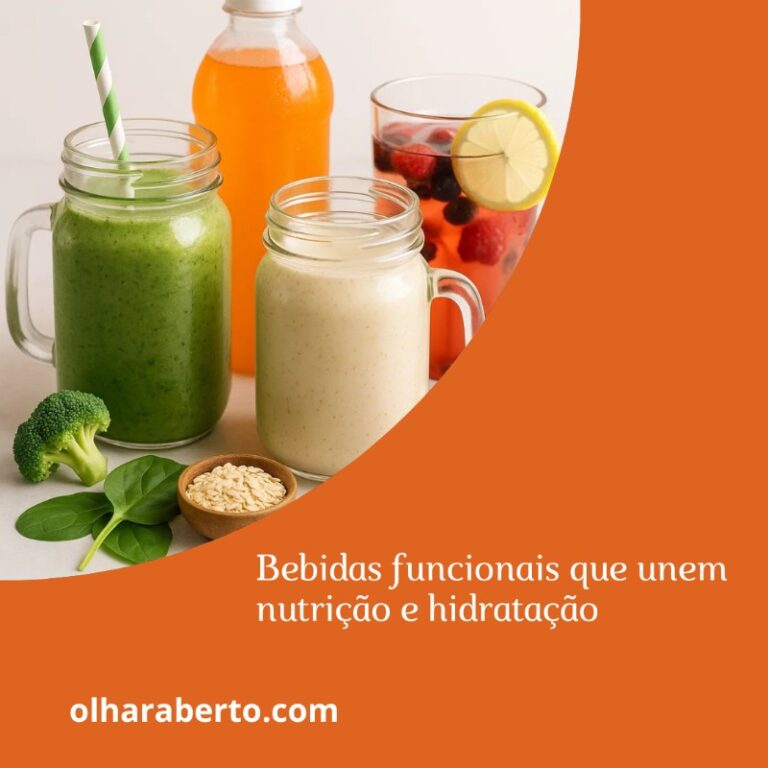 Read more about the article Bebidas funcionais que unem nutrição e hidratação