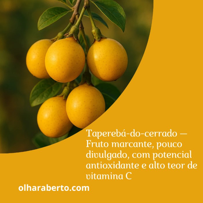 Read more about the article Taperebá-do-cerrado — Fruto marcante, pouco divulgado, com potencial antioxidante e alto teor de vitamina C