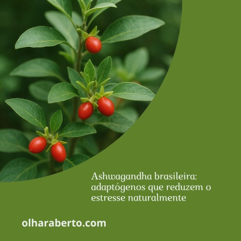 Read more about the article Ashwagandha brasileira: adaptógenos que reduzem o estresse naturalmente