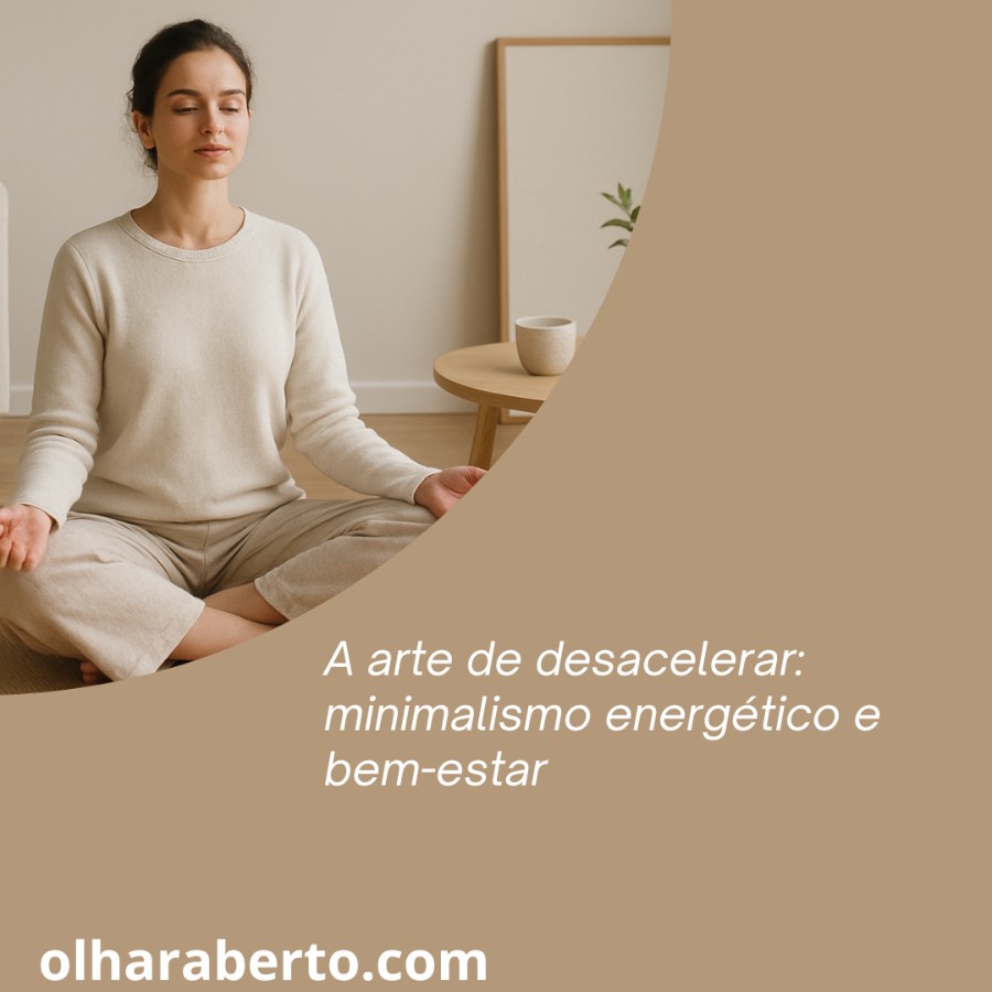 You are currently viewing A Arte de Desacelerar: Minimalismo Energético e Bem-Estar