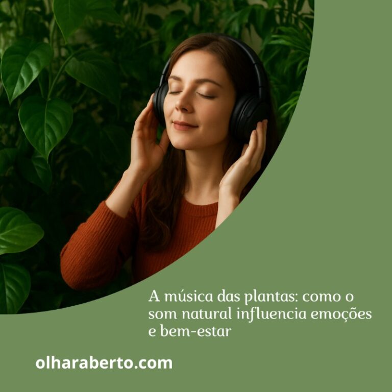 Read more about the article A música das plantas: como o som natural influencia emoções e bem-estar