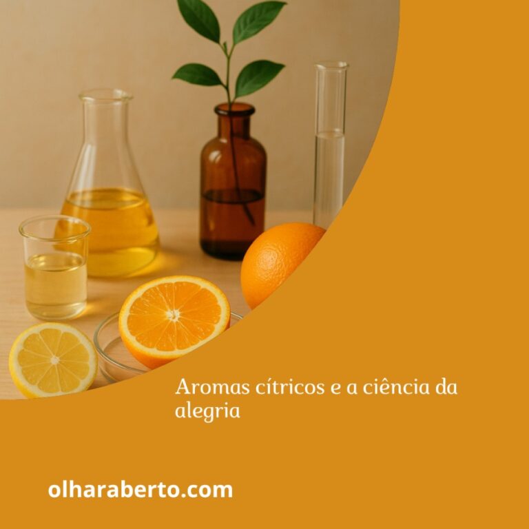 Read more about the article Aromas cítricos e a ciência da alegria