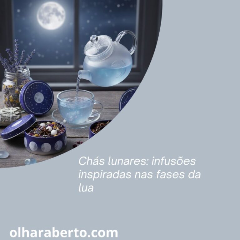 Read more about the article Chás lunares: infusões inspiradas nas fases da lua