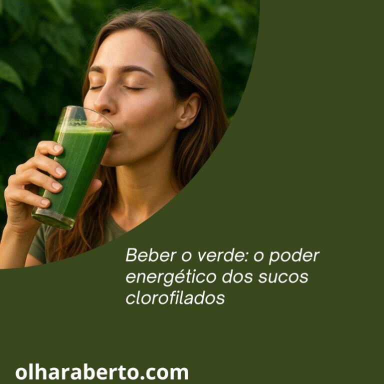 Read more about the article Beber o verde: o poder energético dos sucos clorofilados
