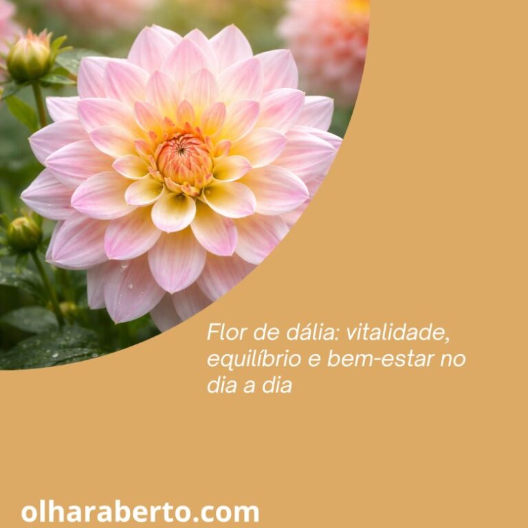 Read more about the article Flor de dália: vitalidade, equilíbrio e bem-estar no dia a dia