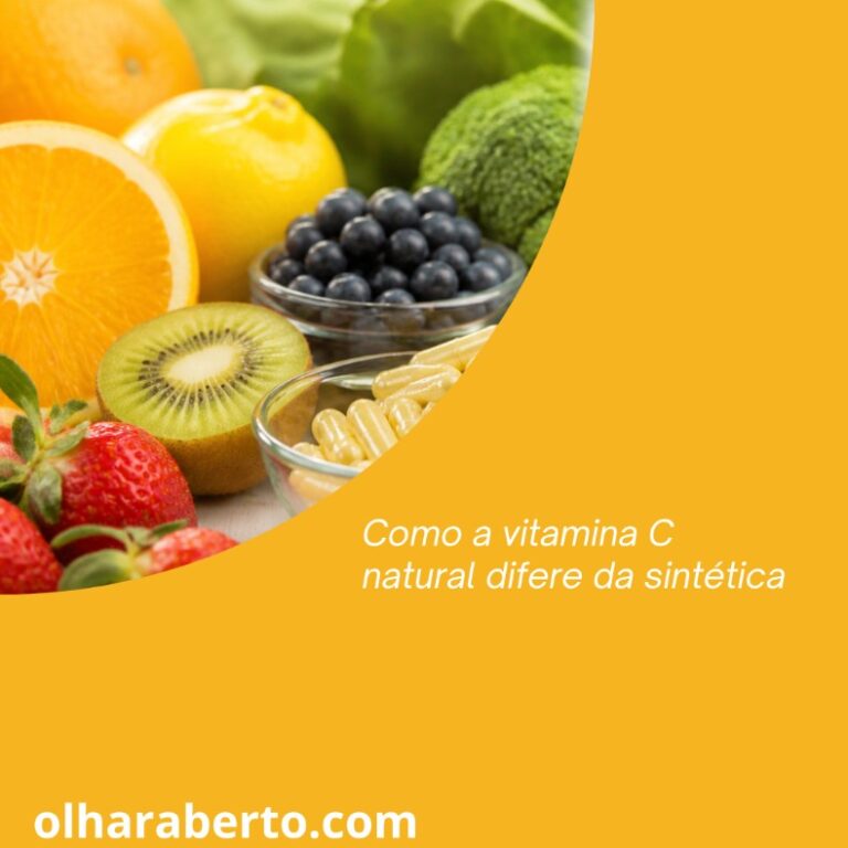 Read more about the article Como a vitamina C natural difere da sintética