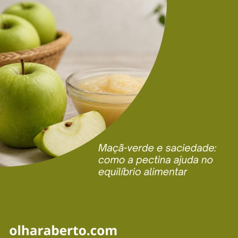 Read more about the article Maçã-verde e saciedade: como a pectina ajuda no equilíbrio alimentar