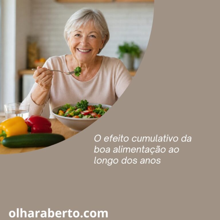 Read more about the article O efeito cumulativo da boa alimentação ao longo dos anos